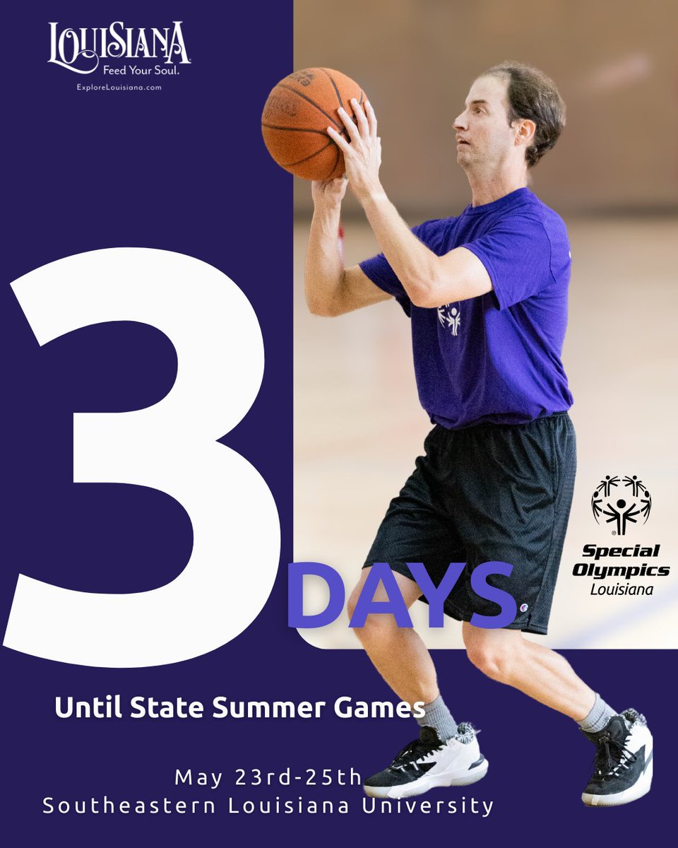 State Summer Games kicks off in just 3️⃣ days!!  Are you ready?

There is still time to register to volunteer ➡ bit.ly/2025SSGvols