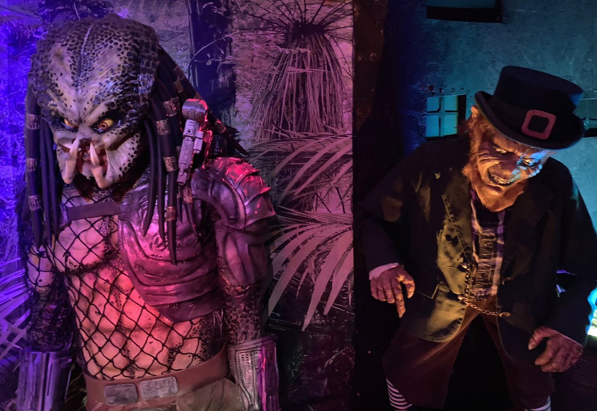 pjsyndicate's tweet photo. Shots from the 2025 Voodoo Lounge Gumbo USA Roadtrip calendar with photos from our trip to Arizona, Nevada &amp; NOLA. May shows Boulder City’s amazing Monster Museum, run by effects guru Tom Devlin, containing his screen used props &amp; replicas of classic &amp; cheesy film creatures. https://t.co/0NL1BIKEvX