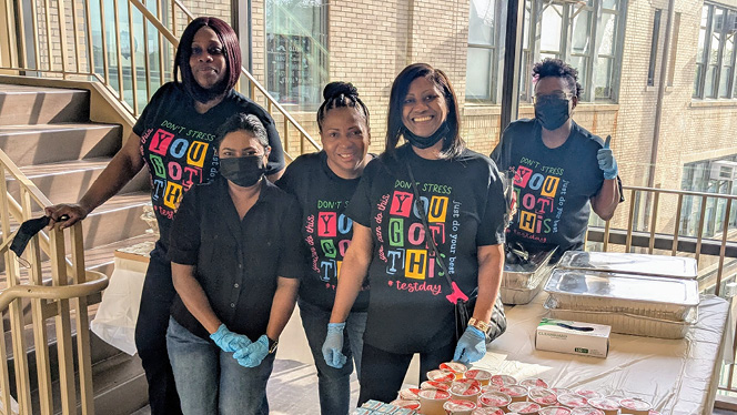 RivertonStreet1's tweet photo. Testing day at Riverton starts with more than pencils — it starts with pancakes, positivity, and people who care. Staff and families came together to serve breakfast and support students ahead of the ELA assessments.

Learn more: https://t.co/9r4uhaoDNQ
#RivertonStreetSchool https://t.co/SMggYo6y9e