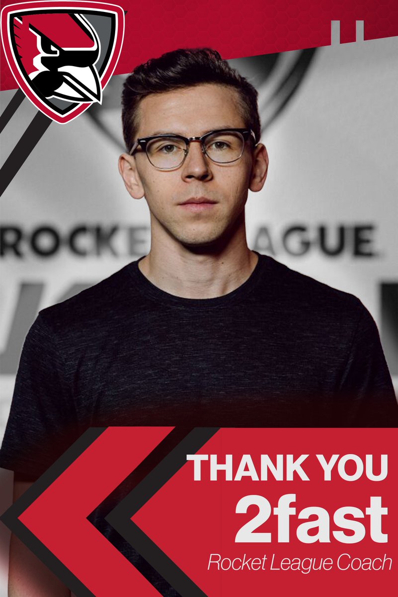 Today we say goodbye to our Rocket League head coach, <a href="/2FastRL/">2Fast</a> 

Kyle led our varsity teams over the past two years earning top 8 CRL finishes, conference titles, and an incredible CECC 2024 championship win.

We will miss him &amp; wish him the best of luck in his next chapter!
