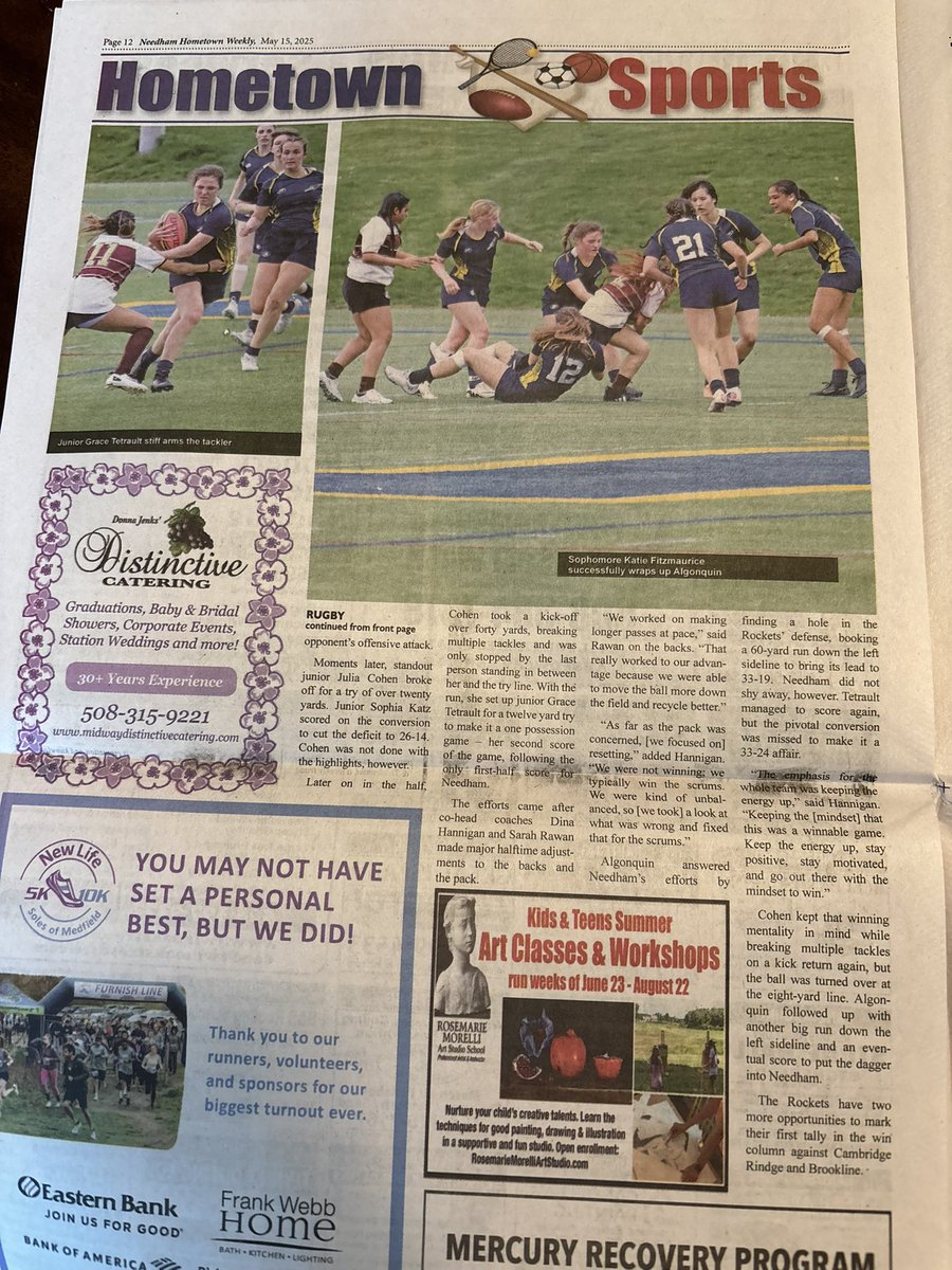 Nice article about us! Great pics too! 
Our student- athletes are incredibly hard workers, they continue to get better &amp; better and they make incredible progress each and every week! We are extremely proud! 🚀