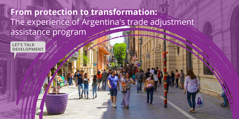worldbankdata's tweet image. Trade liberalization can be disruptive—but is there a way to cushion the impact?
This blog explores an Argentinian program created to assist firms restructure and retain workers during reform: wrld.bg/rQHs50VRRaM #LaborMarkets #StructuralTransformation