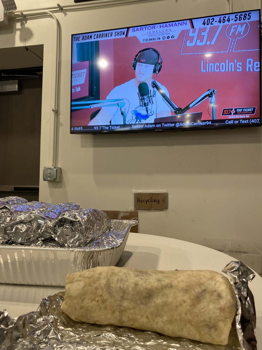 Unwrap a beautiful burrito from <a href="/Yo_Muchacho/">Muchachos</a> for lunch TODAY!