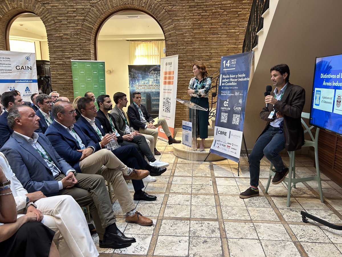 IVACE+i (@gvaivace) on Twitter photo 🔛DG Industria y responsables suelo industrial de <a href="/GVAivace/">IVACE+i</a> participan en encuentro anual Castellón Industrial 'Hazlo bien, hazlo saber'.
🏭Importancia EGMs mejorar gestión áreas industriales
↔️Apuesta <a href="/GVAinicotur/">GVA Inicotur</a> por potenciar parques empresariales
<a href="/CanoMarian/">Marián Cano</a> <a href="/gaindustriales/">Gestión de áreas industriales by Romina Moya, S.L.</a> 🔛DG Industria y responsables suelo industrial de <a href="/GVAivace/">IVACE+i</a> participan en encuentro anual Castellón Industrial 'Hazlo bien, hazlo saber'.
🏭Importancia EGMs mejorar gestión áreas industriales
↔️Apuesta <a href="/GVAinicotur/">GVA Inicotur</a> por potenciar parques empresariales
<a href="/CanoMarian/">Marián Cano</a> <a href="/gaindustriales/">Gestión de áreas industriales by Romina Moya, S.L.</a>