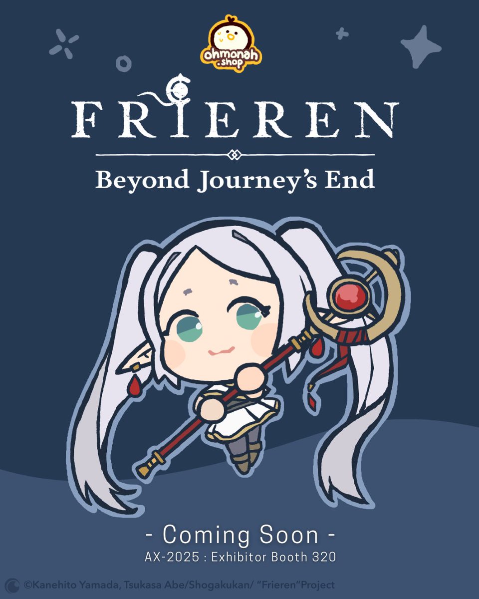 Ohmonah｜Frieren: Beyond Journey's End

- Coming Soon - 


Debut: AX-2025.
