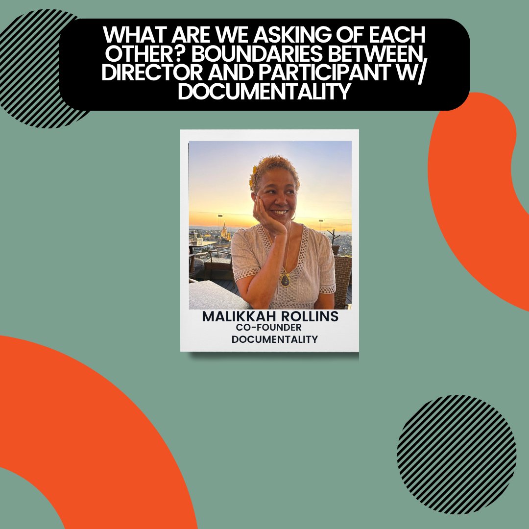 Southern Documentary Fund (@southerndocfund) on Twitter photo 🎬 Documentary relationships are powerful—and complex.
At #SDFConvening2025, Malikkah Rollins (<a href="/documentality/">DocuMentality</a>) leads a vital convo on director/participant boundaries, care, and sustainability.
🗓️ June 6–8 | Durham, NC
#DocumentaryEthics #SouthernDocs #DocCare 🎬 Documentary relationships are powerful—and complex.
At #SDFConvening2025, Malikkah Rollins (<a href="/documentality/">DocuMentality</a>) leads a vital convo on director/participant boundaries, care, and sustainability.
🗓️ June 6–8 | Durham, NC
#DocumentaryEthics #SouthernDocs #DocCare