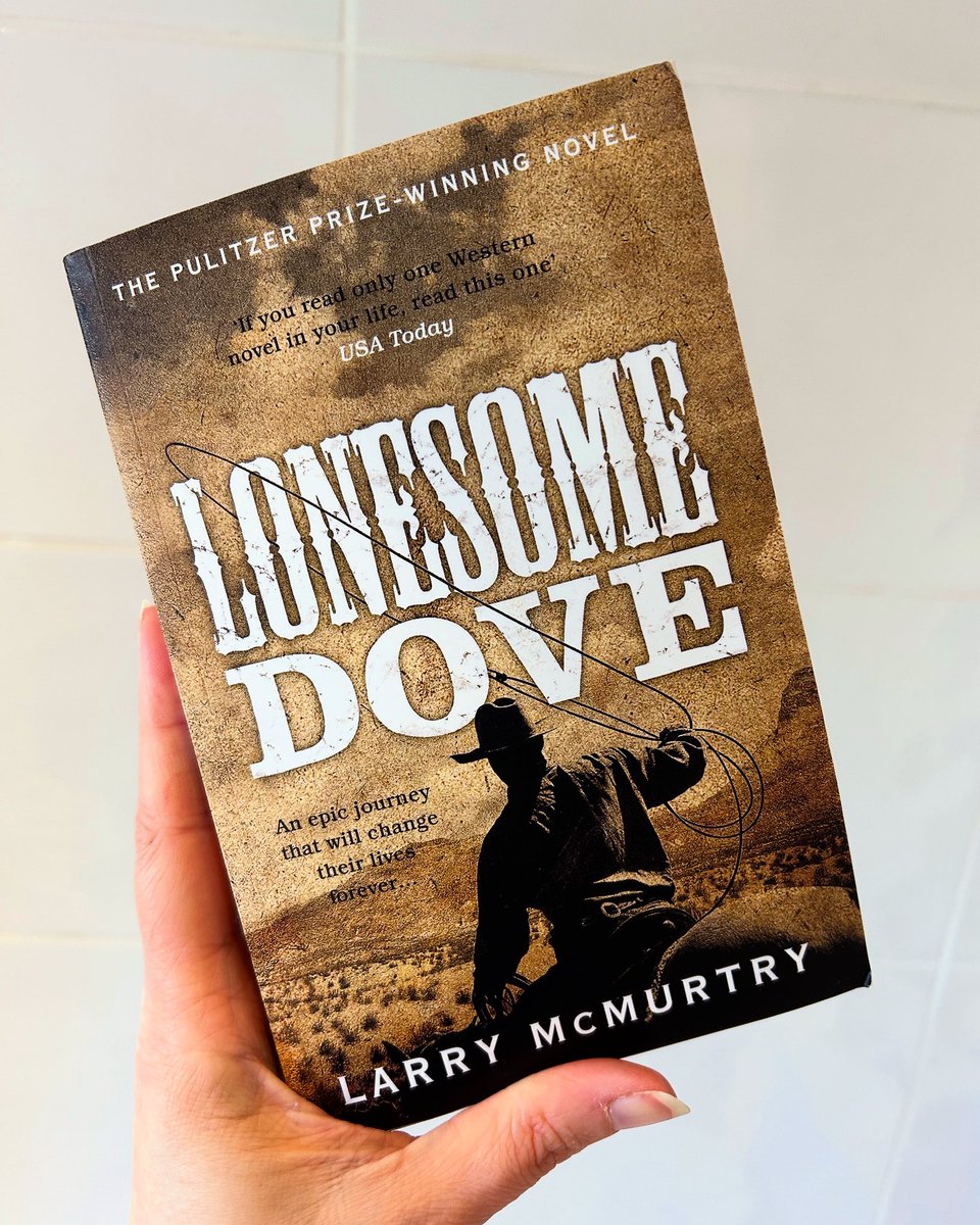 Have you ever read this? 

It’s fucking brilliant. 

🤠🐄

#LonesomeDove #LarryMcMurtry