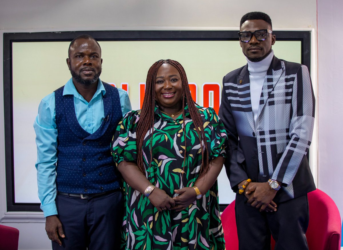 maregotv's tweet photo. A pictorial recap of the Political Arena segment on Marego TV, hosted by Mr. Philip Mario Ohene and Ms. Lydia Ameyaw. We had the honor of hosting the Presiding Member of the Lower Manya Krobo Municipality, Honorable Amartey George as our esteemed guest.

#maregotv #maregonews https://t.co/uA1s5BzN9n