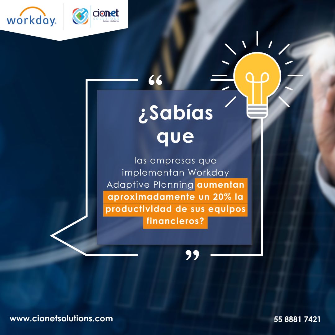 CionetSolutions's tweet photo. La transformación financiera no empieza con herramientas, sino con visión.

Con Workday Adaptive Planning y CIONET, convierta esa visión en decisiones más ágiles y acertadas.

Descubra más. https://t.co/ziDxhEL3gl
 
#LiderazgoEmpresarial #PlaneaciónFinanciera https://t.co/nCcDsQSKQ2