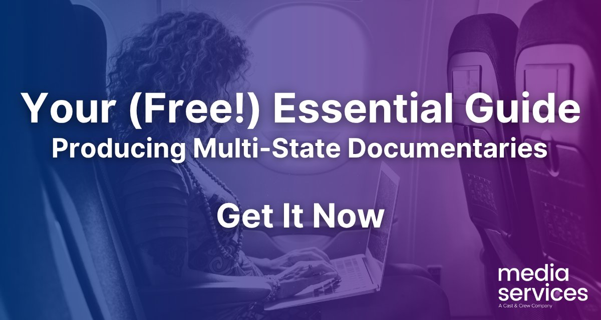 mediapays's tweet image. Filming a doc across states or borders? Stay compliant and on budget with our quick guide to multi-state documentary production → hubs.li/Q03mMlxd0

#Documentary #filmmaking #producing