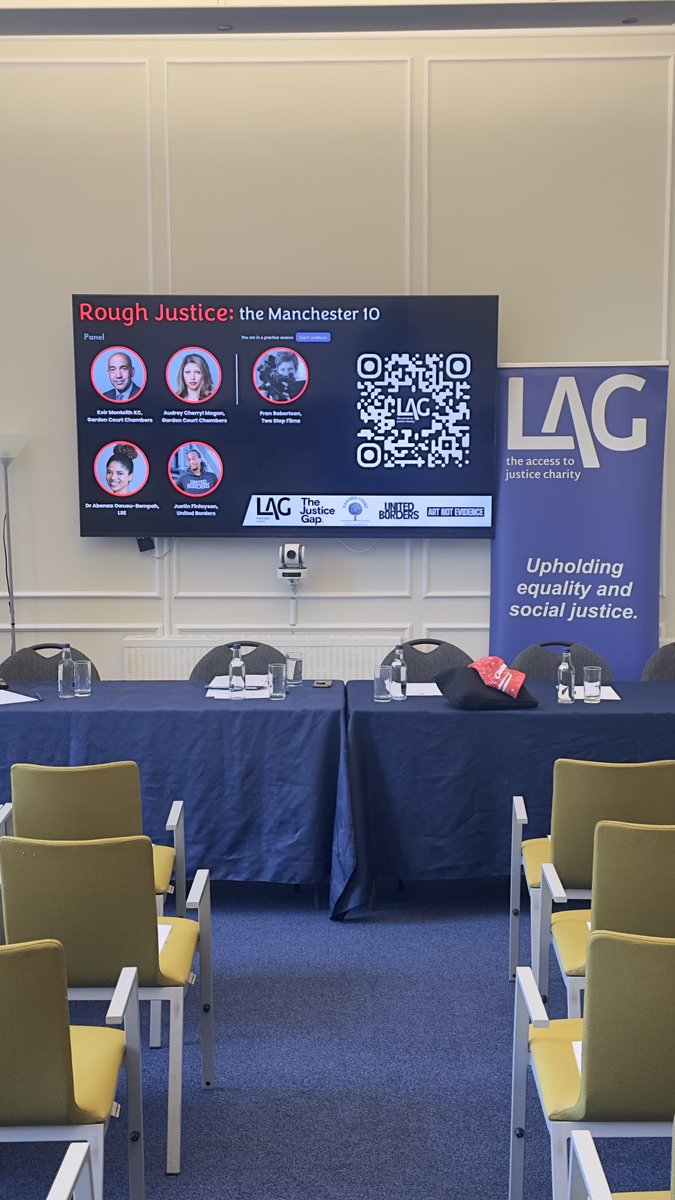 United Borders (@unitedborders) on Twitter photo Rough Justice: The Manchester 10 panel event <a href="/LegalActionGrp/">Legal Action Group</a> sold out!
Extremely important discussion around the increasing use of digital evidence being utilised in the justice system to incarcerate young people. If you can’t make it, you can watch it online 1830 tonight. Rough Justice: The Manchester 10 panel event <a href="/LegalActionGrp/">Legal Action Group</a> sold out!
Extremely important discussion around the increasing use of digital evidence being utilised in the justice system to incarcerate young people. If you can’t make it, you can watch it online 1830 tonight.