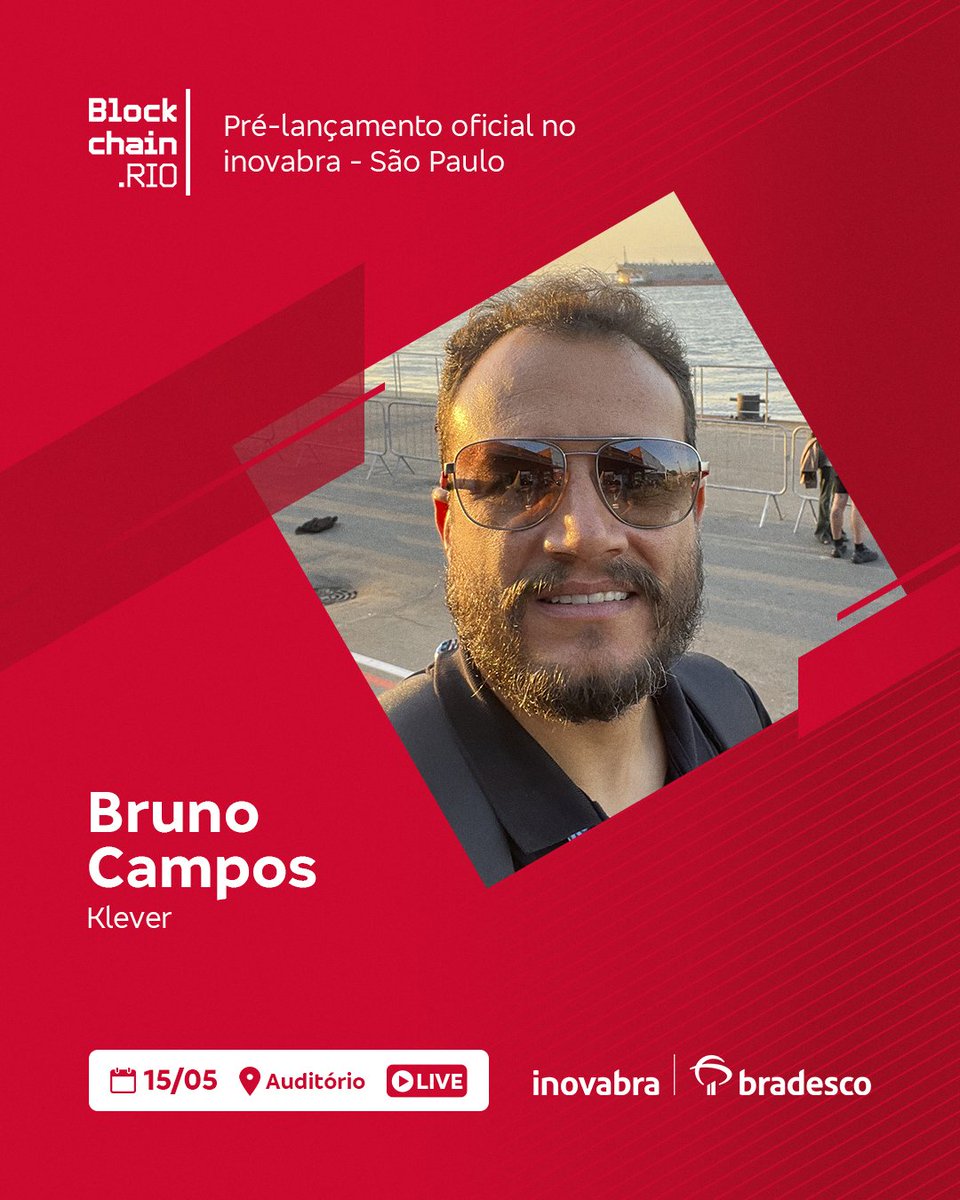 brunocampos_ssa's tweet image. The New Financial Sovereignty: Why Self-Custody Matters.

That’s the topic of the panel I’ll have the honor and pleasure to join today at 7:10 PM UTC-3, at @InovaBra in partnership with @blockchain_rio.

Register here:
👉 sympla.com.br/evento/blockch…