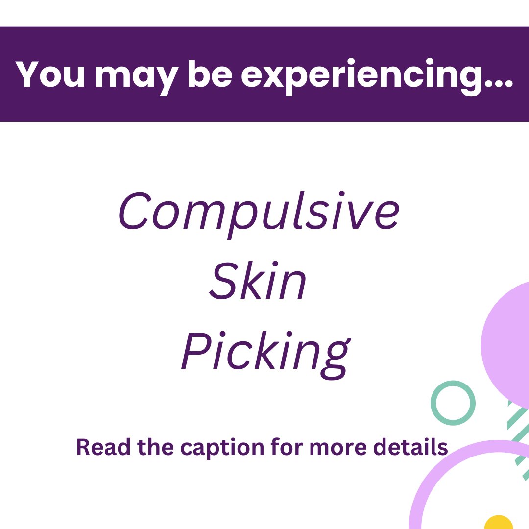 AnxietyUK's tweet photo. 1 in 20 people live with #CompulsiveSkinPicking. It can start with stress, a glance in the mirror… then hours lost, skin damaged, guilt setting in. You’re not alone. #AnxietyUK offers support, tools & hope💙 Learn more:
https://t.co/mECp9k8smo
#SkinPickingAwareness #Anxiety https://t.co/7Q6W7D4oNC