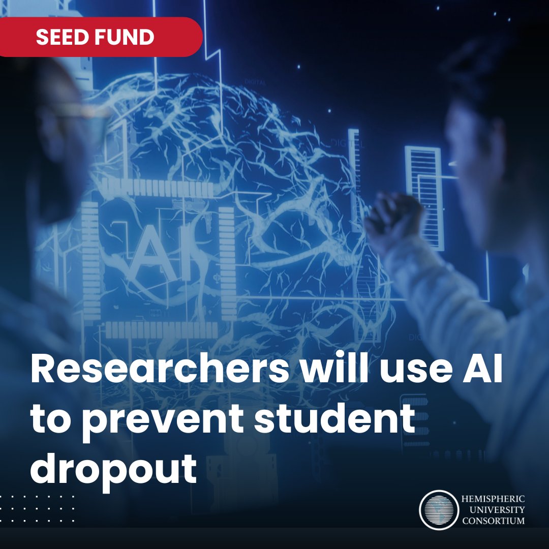 🇦🇷🇲🇽🇨🇱 Top universities in Argentina, Mexico &amp; Chile are teaming up to fight student dropout using explainable AI! The HUC-funded project will analyze data to predict risks &amp; create early interventions.
📰Check out the full story here: thehuc.org/three-latin-am…