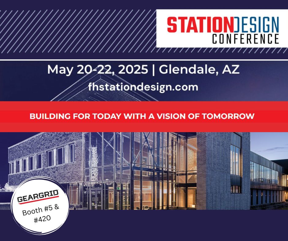 GearGrid is heading to the Station Design Conference! 🚒 We’re proud to support such a meaningful and valuable conference that brings together the best in fire station design and innovation. We can’t wait to connect with you! 🤝 #StationDesign #GearGrid #FireStation #GearStorage