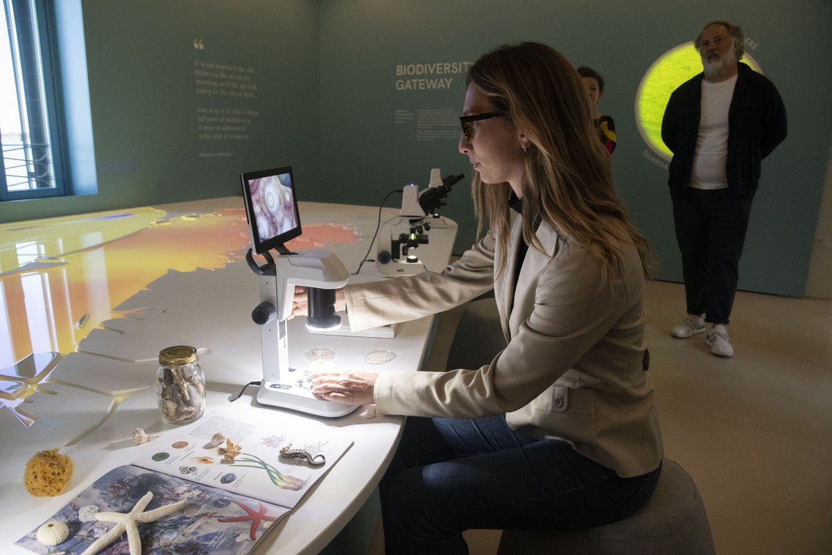 UNESCO ๐๏ธ #Education #Sciences #Culture ๐บ๐ณ (@unesco) on Twitter photo During her mission to Venice, Italy, Director-General <a href="/AAzoulay/">Audrey Azoulay</a> visited the #SeaBeyond Ocean Literacy Centre.
Together with @prada, <a href="/UNESCO/">UNESCO ๐๏ธ #Education #Sciences #Culture ๐บ๐ณ</a> supports more than 55 countries to ensure that knowledge about the ocean and its protection is taught in schools.
#OceanDecade During her mission to Venice, Italy, Director-General <a href="/AAzoulay/">Audrey Azoulay</a> visited the #SeaBeyond Ocean Literacy Centre.
Together with @prada, <a href="/UNESCO/">UNESCO ๐๏ธ #Education #Sciences #Culture ๐บ๐ณ</a> supports more than 55 countries to ensure that knowledge about the ocean and its protection is taught in schools.
#OceanDecade
