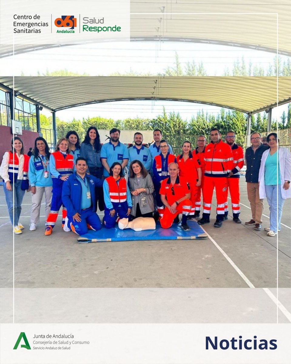 #Noticias | Alumnos del IES Cárbula, de Almodóvar del Río, participan en una actividad de formación en RCP 🫀