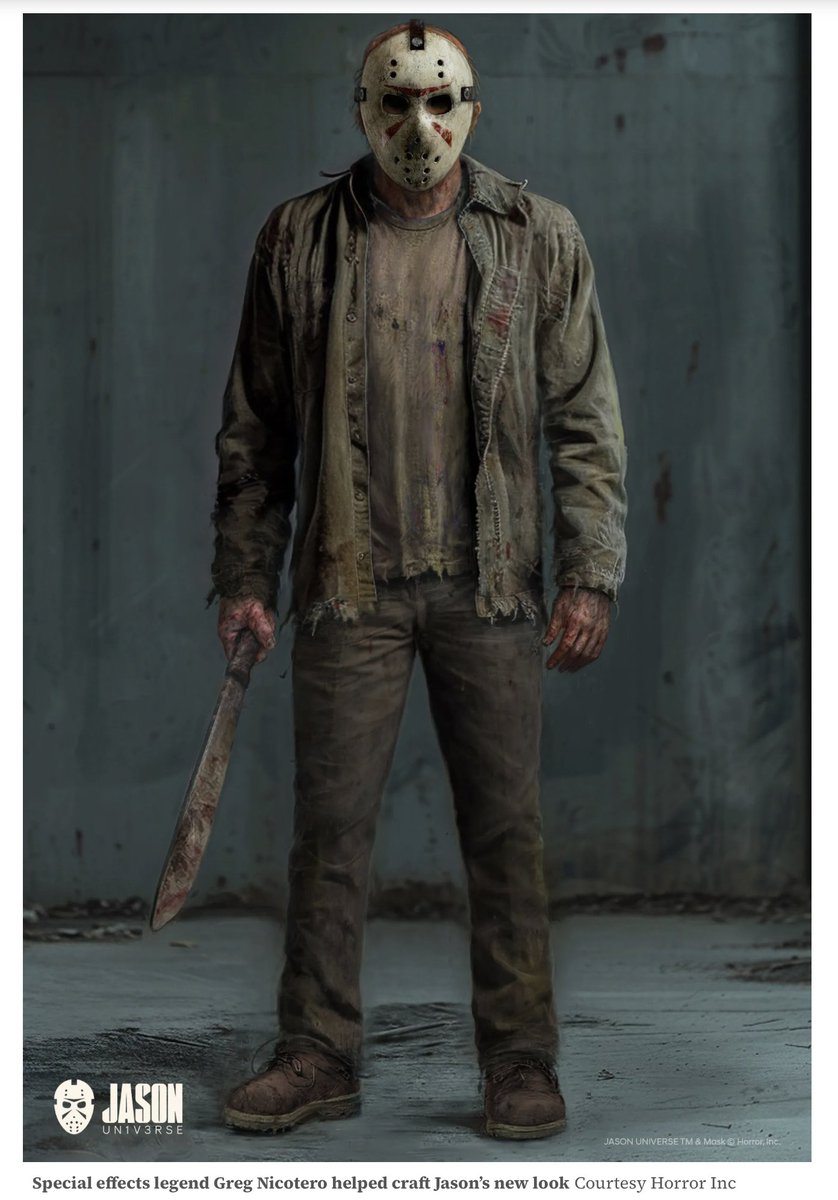 The 45th anniversary celebration continues with a killer new look for everyone's favorite slasher🔪 Our friend <a href="/G_Nicotero/">Greg Nicotero</a> helped us create this “strong, towering and terrifying slasher with a machete, his weapon of choice.”

Check out the article ⬇ 

And thanks for the shout