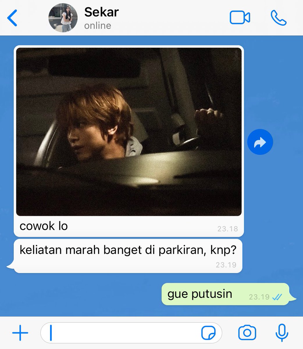 1602FLO's tweet image. putus?
haechan few tweets au