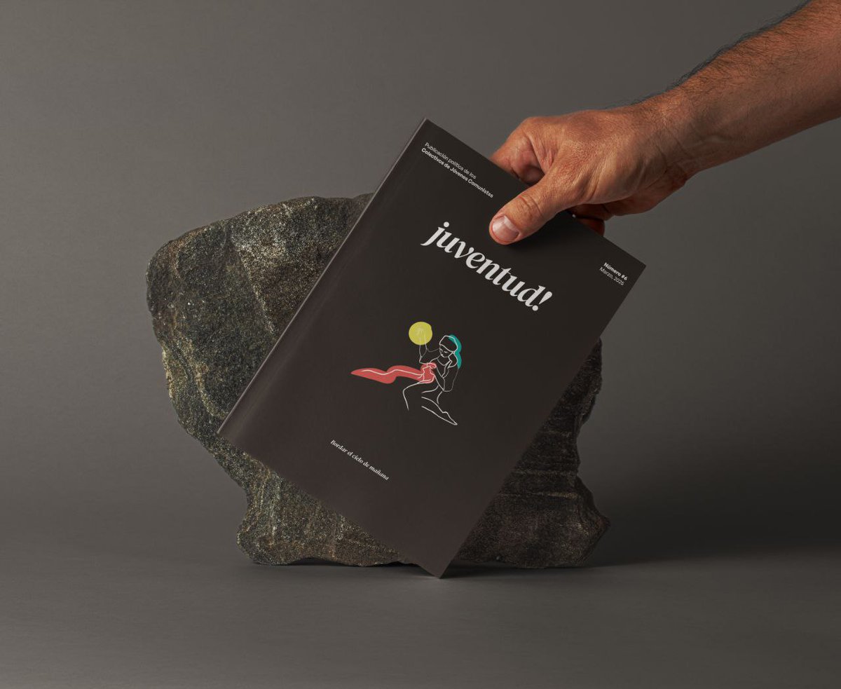 🚩 SORTEO del número #6 del 𝐽𝑢𝑣𝑒𝑛𝑡𝑢𝑑!

Sorteamos el último número de la revista política de los <a href="/CJC_Media/">Juventud Comunista</a>: «Bordar el cielo de mañana».

Para participar cita este tweet y síguenos.

🗓 ¡El plazo se cierra el 22 de mayo!