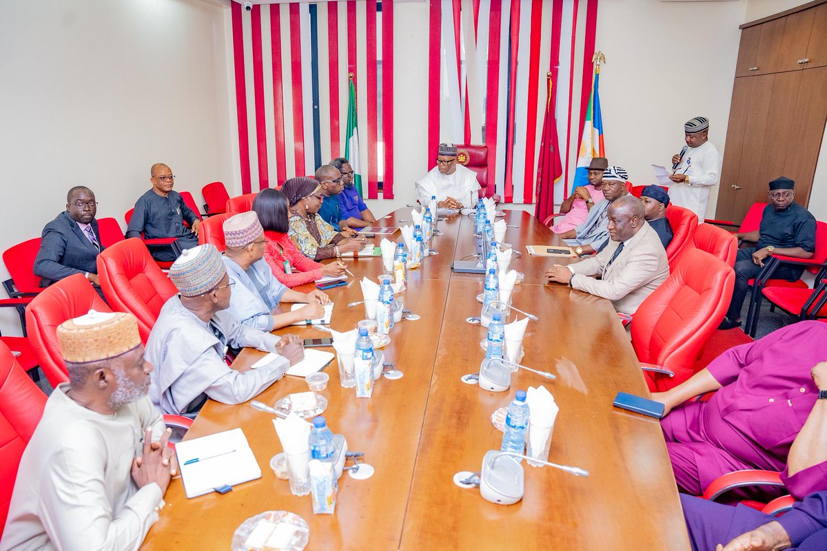 kundad001 (@kundad001) on Twitter photo Senate President <a href="/Senator_Akpabio/">Godswill Obot Akpabio, GCON</a> has affirmed Nigeria’s commitment to leading Africa in raw materials export by ensuring value addition before export. Speaking during a courtesy visit by the Raw Materials Research and Development Council (RMRDC), Senate President <a href="/Senator_Akpabio/">Godswill Obot Akpabio, GCON</a> has affirmed Nigeria’s commitment to leading Africa in raw materials export by ensuring value addition before export. Speaking during a courtesy visit by the Raw Materials Research and Development Council (RMRDC),