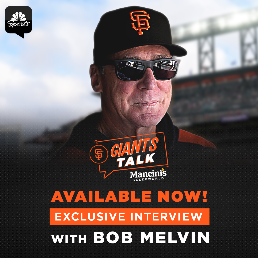 Bob Melvin sat down with <a href="/PavlovicNBCS/">Alex Pavlovic</a> and <a href="/Laura_Britt_/">Laura Britt</a> for an interview on Giants Talk

Listen here: bit.ly/41lo8Dw