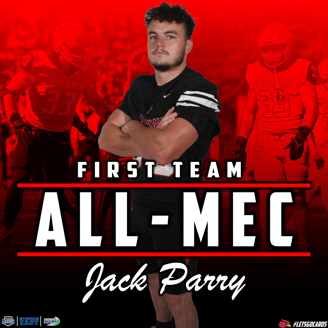 Wheeling U Athletics (@wucardinals) on Twitter photo Our next set of All-MEC honorees sends us to the gridiron with <a href="/WheelingU_FB/">Wheeling U Football</a> First Team All-MEC honoree Jack Parry.
Parry would set the single season tackle record with 90 tackles, while adding 6.5 tackles for loss and 2.5 sacks #GoCards Our next set of All-MEC honorees sends us to the gridiron with <a href="/WheelingU_FB/">Wheeling U Football</a> First Team All-MEC honoree Jack Parry.
Parry would set the single season tackle record with 90 tackles, while adding 6.5 tackles for loss and 2.5 sacks #GoCards