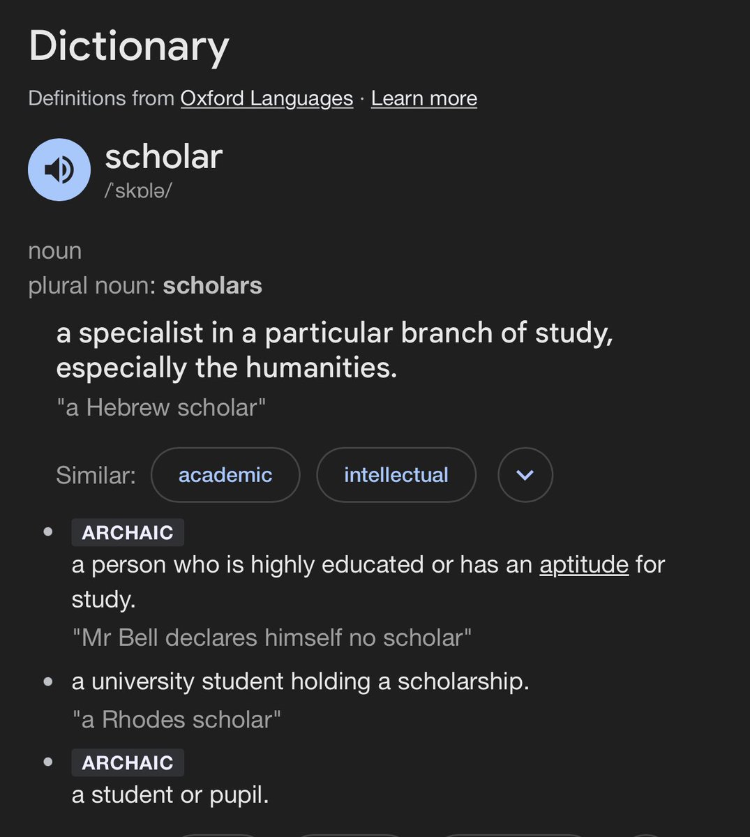RobbieFarr2's tweet image. Can anyone shed any light on this?

Why are some schools now calling their students “scholars”?

Are they recipients of scholarships? Are they specialists in their chosen fields? 

Or are they teenagers studying for their GCSEs?

#edutwitter