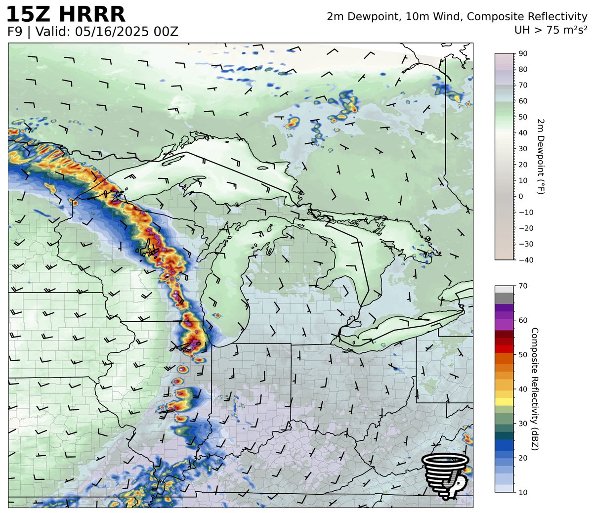 Midwest and Great Lakes Brace for Severe Weather, Including EF2 ...