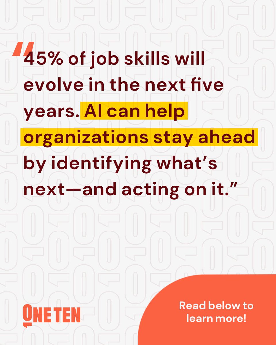 45% of job skills will evolve in the next 5 years. Our latest Research Snapshot shows how AI can help organizations stay ahead—by building smarter skills taxonomies that close gaps, guide reskilling, and power workforce strategy.  🔗 bit.ly/43JcZ0H #SkillsFirst