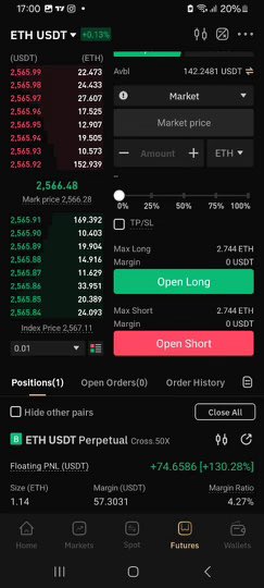 ktrend01's tweet photo. @_DKedavi Just made $70 on the account with your eth setup boss https://t.co/tqxZdiazu7