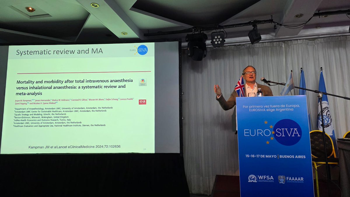 EuroSIVA's tweet photo. 📸 First glimpses from Day 1 of EuroSIVA Buenos Aires!

For the first time since its founding in 1998, EuroSIVA steps outside Europe — and what a start! An inspiring day of learning, connection, and innovation in Total Intravenous Anaesthesia. https://t.co/x6jNNvVggF