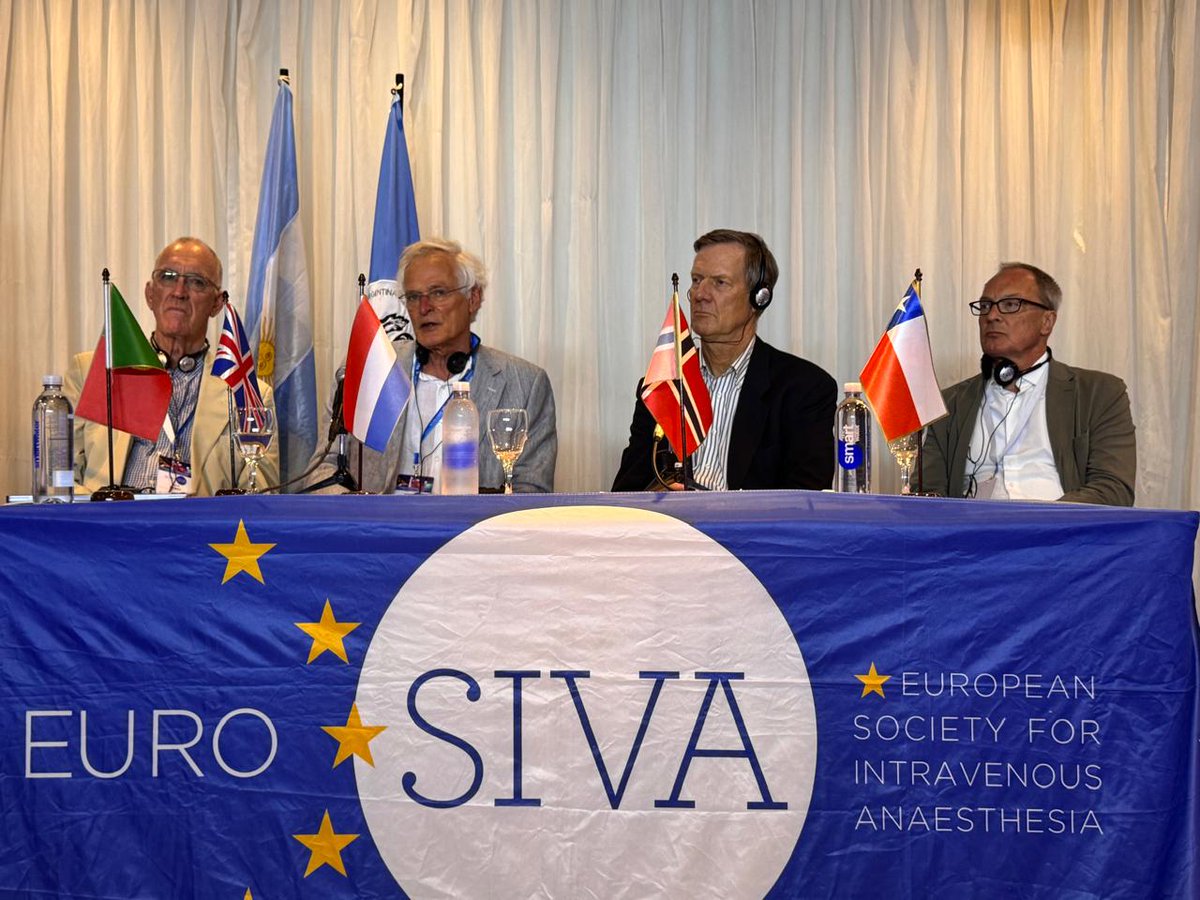 EuroSIVA's tweet photo. 📸 First glimpses from Day 1 of EuroSIVA Buenos Aires!

For the first time since its founding in 1998, EuroSIVA steps outside Europe — and what a start! An inspiring day of learning, connection, and innovation in Total Intravenous Anaesthesia. https://t.co/x6jNNvVggF