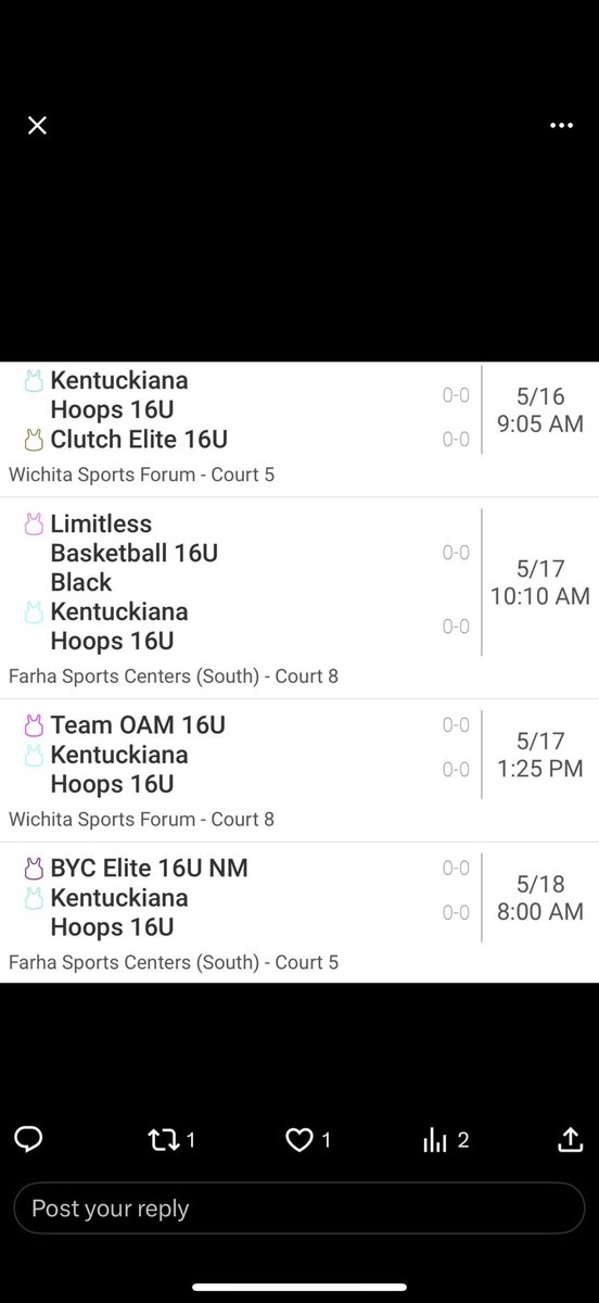 Graham Swartz (@grahamswartz11) on Twitter photo My schedule for session 8 in Wichita on the <a href="/PRO16League/">PRO16/NXTPRO League</a> <a href="/NxtProHoops/">NXTPRO Hoops</a> <a href="/KYINhoopsaau/">Kentuckiana Hoops Boys AAU</a> <a href="/EthanPiechota/">Ethan Piechota</a> My schedule for session 8 in Wichita on the <a href="/PRO16League/">PRO16/NXTPRO League</a> <a href="/NxtProHoops/">NXTPRO Hoops</a> <a href="/KYINhoopsaau/">Kentuckiana Hoops Boys AAU</a> <a href="/EthanPiechota/">Ethan Piechota</a>