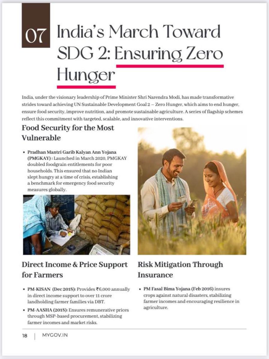 New India is riding waves of progress—are you on board? 

Catch the newest edition of #MyGovBharatMatters to know:

✅How we are marching towards #ZeroHunger 
✅Why India is a rising AI superpower
✅What was #WAVES2025 all about?
✅Where we stand in global news 
and much more..
