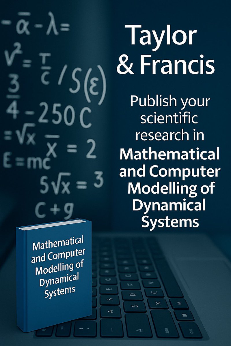 MCMDSJournal's tweet photo. MCMDS invites you to submit your research in the fields of mathematics and engineering related to the modelling of dynamical systems. To publish your work and learn more about the submission process, please visit:

👉 https://t.co/8UGaUpX9oa https://t.co/0A7u6kyRpO