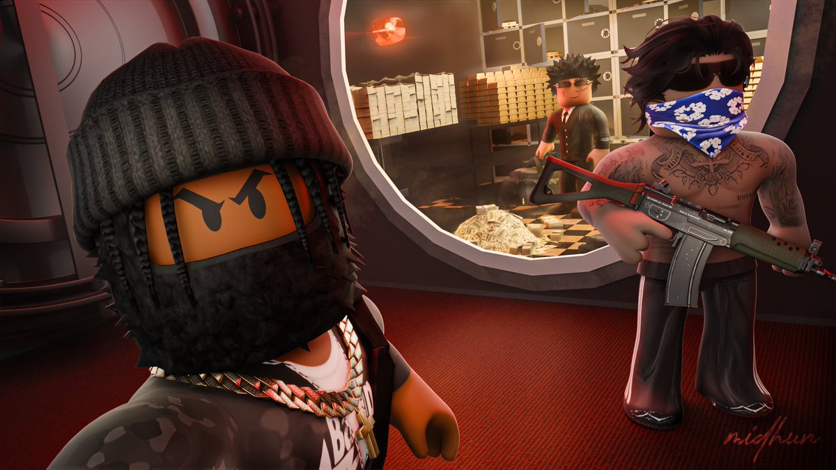 MidhunART's tweet photo. 🚩New Work for Portfolio!

Likes and Re-tweets appreciated! ❤️

Heavily inspired by @.Malakai_GFX's work.
#Roblox #RobloxDev #RobloxArt #RobloxGFX https://t.co/jvQY1W3DgV
