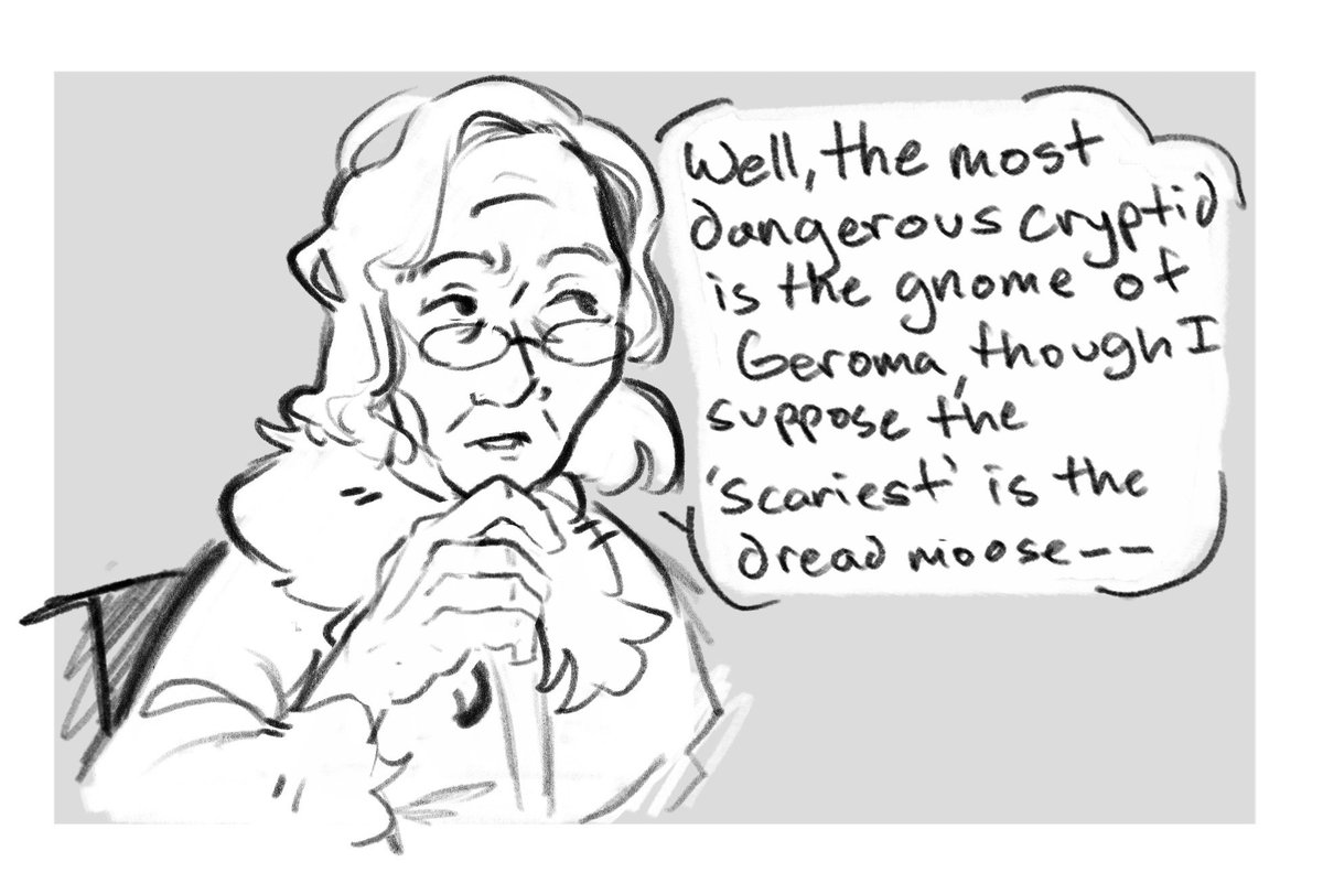 harvestkitty's tweet image. whats the scariest cryptid? #discoelysium