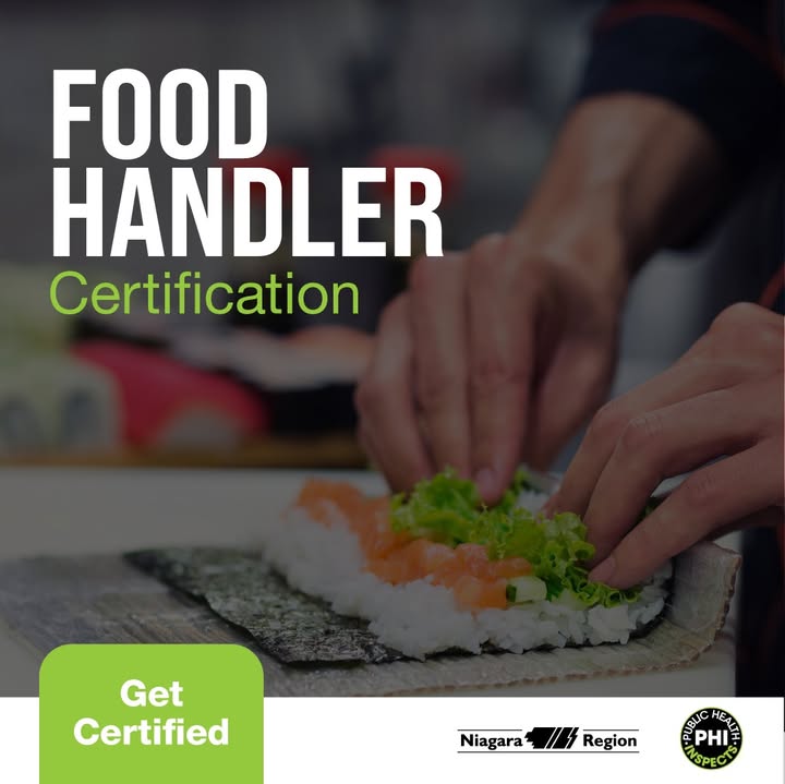 Niagara Region Public Health (@nrpublichealth) on Twitter photo Do you need your Food Handler Training Certificate?
<a href="/NRPublicHealth/">Niagara Region Public Health</a> offers:
✔️Courses taught by Public Health Inspectors, delivered in-person
✔️An ‘Exam only’ option for those who prefer self-study, with the exam available in various languages
➡️ niagararegion.ca/living/health_… Do you need your Food Handler Training Certificate?
<a href="/NRPublicHealth/">Niagara Region Public Health</a> offers:
✔️Courses taught by Public Health Inspectors, delivered in-person
✔️An ‘Exam only’ option for those who prefer self-study, with the exam available in various languages
➡️ niagararegion.ca/living/health_…