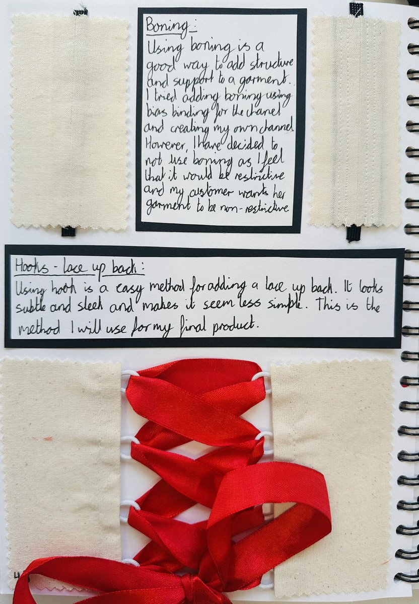 Textiles2XL's tweet photo. WJEC GCSE Fashion and Textiles: Following the moderation visit this week, we are delighted to announce that 4 of our pupils have been nominated for the WJEC innovations award. Congratulations to them all. Here is a sneak peek of Sophie’s work. https://t.co/taOdrHqIym