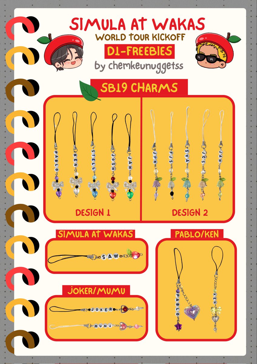 chemkeunuggetss's tweet photo. 🍎 simula at wakas world tour kickoff freebies!
by: @chemkeunuggetss 

📍ph arena (exact loc tba)
🗓 may 31, 2025 (D1)

htc?
✨ follow, like, &amp; retweet
✨ show screenshot on d-day
✨ strictly 1:1
✨ open for trades
✨ see you! 

@SB19Official 
#SB19  #SaWWorldTourKickoff https://t.co/N63GkvPEyc