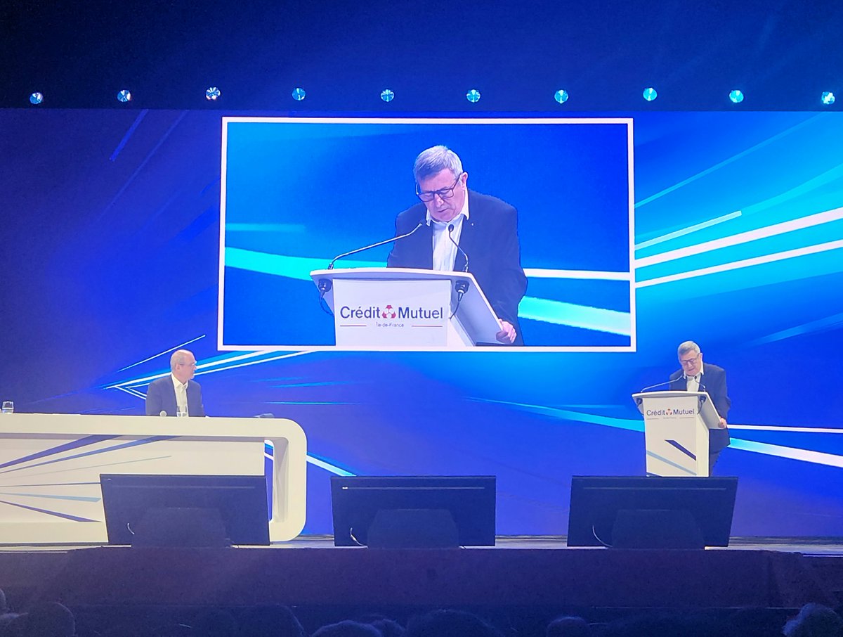 Daniel Baal (@baaldaniel) on Twitter photo René Carel, Président du <a href="/CreditMutuel/">Crédit Mutuel</a> Île-de-France :
"Notre volontarisme nous permet de continuer à aller de l'avant, dans l'intérêt de nos sociétaires et clients et nos territoires. Notre soutien au monde associatif est dans notre ADN" René Carel, Président du <a href="/CreditMutuel/">Crédit Mutuel</a> Île-de-France :
"Notre volontarisme nous permet de continuer à aller de l'avant, dans l'intérêt de nos sociétaires et clients et nos territoires. Notre soutien au monde associatif est dans notre ADN"
