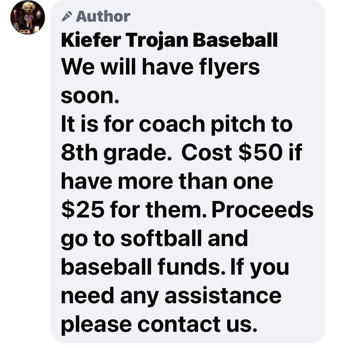 Kiefer Trojans Baseball (@kiefertrojans) on Twitter photo 