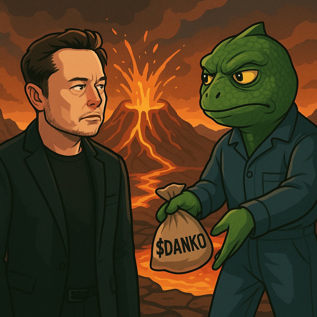 mooranlun's tweet photo. ⚠️ I swear right here:
If @elonmusk retweets this post —
 I’ll burn the entire $DANKO dev reserve.
Live. On-chain.
🔥 One click. One transaction.
No refunds. No mercy.
You wanted a memecoin with balls?
Here it is.
#DANKO #ElonApproved #memecoin https://t.co/oNeGzxILQY
