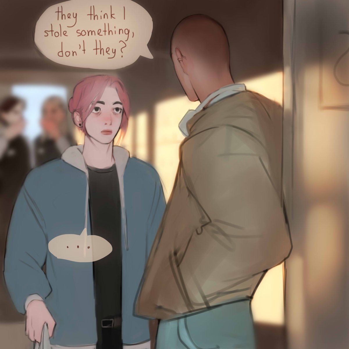 Funny how neither of them thinks they're attractive 
Adil simply has no idea he could be seen that way, while Jay’s just used to being the ugly friend