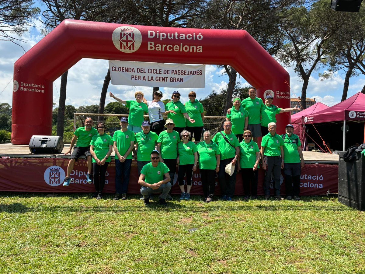 📢 Berga va participar dimarts en la primera jornada de cloenda del cicle de passejades de gent gran, celebrada a Caldes de Montbui entre el 13 i el 15 de maig.