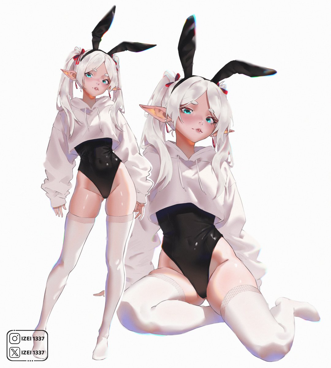 izei1337's tweet image. Frieren bunny🐰

#フリーレン #frieren