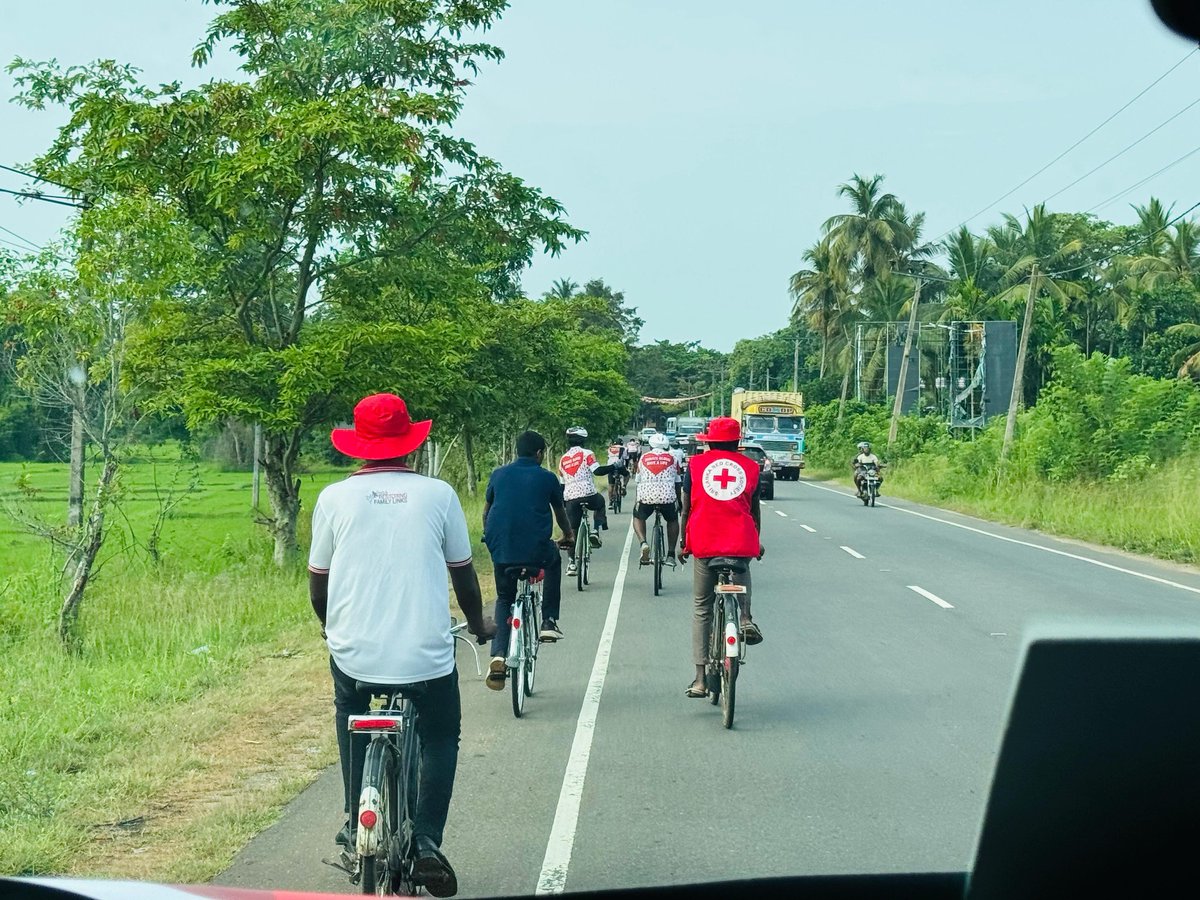 Sri Lanka Red Cross Society (@slredcross) on Twitter photo ๐๐ข๐๐ ๐๐จ๐ซ ๐๐ฅ๐จ๐จ๐ ๐๐จ๐ง๐ญ๐ข๐ง๐ฎ๐๐ฌ ๐ข๐ง๐ญ๐จ ๐ข๐ญ๐ฌ ๐๐ข๐๐ญ๐ก ๐๐๐ฒ.
Today, the <a href="/SLRedCross/">Sri Lanka Red Cross Society</a> Vavuniya Branch joined with these dedicated cyclists on their journey to inspire blood donation, raising our collective voice to amplify this life-saving mission โค๏ธ ๐๐ข๐๐ ๐๐จ๐ซ ๐๐ฅ๐จ๐จ๐ ๐๐จ๐ง๐ญ๐ข๐ง๐ฎ๐๐ฌ ๐ข๐ง๐ญ๐จ ๐ข๐ญ๐ฌ ๐๐ข๐๐ญ๐ก ๐๐๐ฒ.
Today, the <a href="/SLRedCross/">Sri Lanka Red Cross Society</a> Vavuniya Branch joined with these dedicated cyclists on their journey to inspire blood donation, raising our collective voice to amplify this life-saving mission โค๏ธ