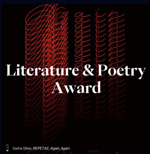 theVERSEverse (@theverseverse) on Twitter photo good morning with a friendly reminder that the <a href="/lumenprize/">The Lumen Prize</a> shines special light on the written word this year 📚✨
submission window closes next Friday, May 23!
ps love to see our co-founder <a href="/sashastiles/">Sasha Stiles | AI alter ego Technelegy ✍️🤖</a>’ work as the award’s hero image ❤️🖤 good morning with a friendly reminder that the <a href="/lumenprize/">The Lumen Prize</a> shines special light on the written word this year 📚✨
submission window closes next Friday, May 23!
ps love to see our co-founder <a href="/sashastiles/">Sasha Stiles | AI alter ego Technelegy ✍️🤖</a>’ work as the award’s hero image ❤️🖤