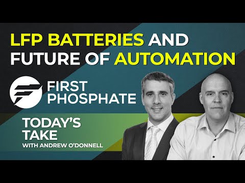 First Phosphate Corp (@firstphosphate) on Twitter photo 🚀 The future of robotics & clean energy hinges on one powerhouse tech: #LFPbatteries
🔋 Why? ✅ Safer ✅ Cheaper ✅ More sustainable
🌍 China controls ~90% of supply.
🇨🇦 🇺🇸 <a href="/FirstPhosphate/">First Phosphate Corp</a> is building a North American solution using Quebec’s ultra-pure phosphate.
🎙️ Must-watch 🚀 The future of robotics & clean energy hinges on one powerhouse tech: #LFPbatteries
🔋 Why? ✅ Safer ✅ Cheaper ✅ More sustainable
🌍 China controls ~90% of supply.
🇨🇦 🇺🇸 <a href="/FirstPhosphate/">First Phosphate Corp</a> is building a North American solution using Quebec’s ultra-pure phosphate.
🎙️ Must-watch